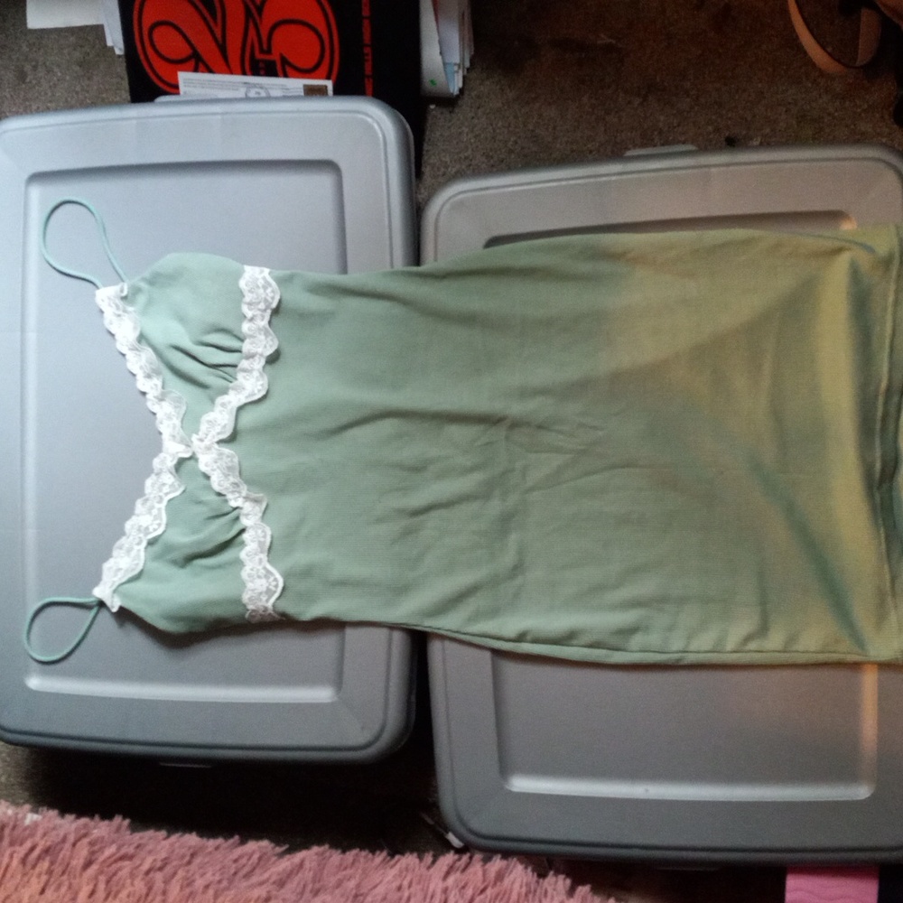 Sage Green Bodycon Dress